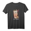Süße Cat Puccino Cappuccino Katze Kaffee T-Shirt – Lustiges Kaffeeliebhaber Geschenk für Freunde und Bekannte