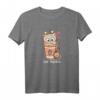 Süße Cat Puccino Cappuccino Katze Kaffee T-Shirt – Lustiges Kaffeeliebhaber Geschenk für Freunde und Bekannte