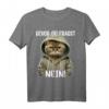 Bevor Du Fragst Nein T-Shirt - Lustiges Katzen Spruch Motiv für Katzenliebhaber, Männer, Frauen & Kinder, Perfekt als Geschenk