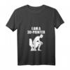 Damen 3D Drucker T-Shirt mit lustigem Spruch - Ich bin ein 3D Drucker V-Ausschnitt, ideales Geschenk für Nerds, Modellbauer & Hobbydrucker