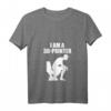 Damen 3D Drucker T-Shirt mit lustigem Spruch - Ich bin ein 3D Drucker V-Ausschnitt, ideales Geschenk für Nerds, Modellbauer & Hobbydrucker