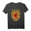 Scotland Rugby Coat of Arms T-Shirt mit Scottish Rampant Lion – Perfektes Geschenk für Rugby-Fans und stolze Schotten zum Geburtstag