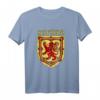 Scotland Rugby Coat of Arms T-Shirt mit Scottish Rampant Lion – Perfektes Geschenk für Rugby-Fans und stolze Schotten zum Geburtstag