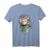 HapOwl Pixar Toy Story Buzz Lightyear 3D Portrait T-Shirt – Offizielles Pixar Merchandise für Fans