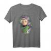 HapOwl Pixar Toy Story Buzz Lightyear 3D Portrait T-Shirt – Offizielles Pixar Merchandise für Fans