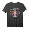 Be Different Shirt Lustiges Schwein und Fledermäuse T-Shirt - Humorvolles Tiermotiv für Kinder, Tierliebhaber & als Geschenkidee