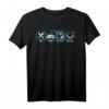 Eat Sleep 3D Print Repeat T-Shirt – Cooles Filament & Drucker Motiv für Bastler, Schrauber & 3D-Druck-Fans als Geschenk