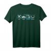 Eat Sleep 3D Print Repeat T-Shirt – Cooles Filament & Drucker Motiv für Bastler, Schrauber & 3D-Druck-Fans als Geschenk