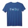 Eat Sleep 3D Print Repeat T-Shirt – Cooles Filament & Drucker Motiv für Bastler, Schrauber & 3D-Druck-Fans als Geschenk