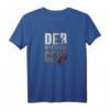 DER MIT DEM HUND GEHT Gassi - Witziges Mann T-Shirt für Hundeliebhaber, Gassi-Spaziergänge & Geschenkideen zu Weihnachten & Geburtstag