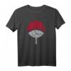HapOwl Naruto Shippuden Sasuke Uchiha Symbol Distressed T-Shirt – Offiziell lizenziertes Anime Merchandise für Fans