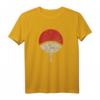 HapOwl Naruto Shippuden Sasuke Uchiha Symbol Distressed T-Shirt – Offiziell lizenziertes Anime Merchandise für Fans