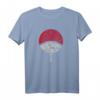 HapOwl Naruto Shippuden Sasuke Uchiha Symbol Distressed T-Shirt – Offiziell lizenziertes Anime Merchandise für Fans