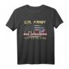 US Army Irak Afghanistan Veteran T-Shirt mit USA Flagge – Ehrenvolles Geschenk für Kriegshelden & Veteranen