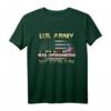 US Army Irak Afghanistan Veteran T-Shirt mit USA Flagge – Ehrenvolles Geschenk für Kriegshelden & Veteranen