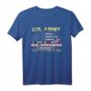US Army Irak Afghanistan Veteran T-Shirt mit USA Flagge – Ehrenvolles Geschenk für Kriegshelden & Veteranen