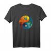 Yin Yang Elemente, Taoismus, Spiritualität, Yoga & Kampfsport T-Shirt – Spirituelles Geschenk für Freunde & Familie, Yoga, Meditation, Erleuchtung & Esoterik