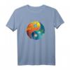Yin Yang Elemente, Taoismus, Spiritualität, Yoga & Kampfsport T-Shirt – Spirituelles Geschenk für Freunde & Familie, Yoga, Meditation, Erleuchtung & Esoterik