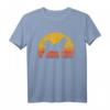 Retro Akita Inu T-Shirt for Dog Lovers - Vintage Sunset Dog Mom & Dad Shirt, Perfect for Holidays & Birthdays