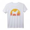 Retro Akita Inu T-Shirt for Dog Lovers - Vintage Sunset Dog Mom & Dad Shirt, Perfect for Holidays & Birthdays