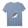 Damen Mathematik T-Shirt mit V-Ausschnitt – Ankathete, Gegenkathete & Hypotenuse Witziges Hippo Motiv für Schüler, Abi, Studenten & Mathe-Profis