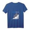 Damen Mathematik T-Shirt mit V-Ausschnitt – Ankathete, Gegenkathete & Hypotenuse Witziges Hippo Motiv für Schüler, Abi, Studenten & Mathe-Profis