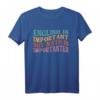 Lustiges Mathematik T-Shirt für Lehrer, Nerds & Wissenschaftler - Englisch ist wichtig, aber Mathematik ist wichtiger, Retro Stil