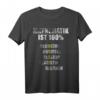 Mathematik ist 100% MAGIE T-Shirt – Perfektes Geschenk für Mathelehrer, Studenten und Mathe-Nerds