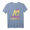 Prinzessin Geburtstag Geschenk für Mädchen zum 10. Geburtstag - Süßes T-Shirt mit Krone Motiv, perfekt für Party & Überraschung