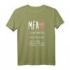 Damen MFA Arzthelferin Medizinische Fachangestellte T-Shirt mit Herzschlag-Motiv – Perfektes Geschenk zum Abschluss, Geburtstag oder Berufsstart