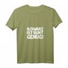 Damen Schwarz ist bunt genug T-Shirt mit V-Ausschnitt – Humorvolles Gothic & Emo Statement-Shirt für dunkle Seelen