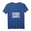Damen Schwarz ist bunt genug T-Shirt mit V-Ausschnitt – Humorvolles Gothic & Emo Statement-Shirt für dunkle Seelen