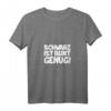 Damen Schwarz ist bunt genug T-Shirt mit V-Ausschnitt – Humorvolles Gothic & Emo Statement-Shirt für dunkle Seelen