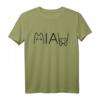 Katzen Katzenhalter Katzenbesitzer Miau Spruch Geschenk T-Shirt - Lustiges Geburtstagsgeschenk für Tierliebhaber und Katzenfans