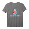 Jugokozmos Sputnik T-Shirt mit Jugoslawien Flagge & Landkarte – Vintage Balkan Design für Patrioten & Wissenschaftler