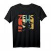 Vintage Zeus T-Shirt aus griechischer Mythologie – Perfektes Geschenk für Mythologie-Fans zu Weihnachten & Geburtstag
