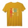 Vintage Zeus T-Shirt aus griechischer Mythologie – Perfektes Geschenk für Mythologie-Fans zu Weihnachten & Geburtstag