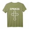 Serbien Serbische Serbe Srbija Orthodox T-Shirt – Patriotisches Design für Serbien-Liebhaber und Urlauber