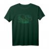 Drachen Vintage Grün T-Shirt im Mittelalter-Fantasy-Stil - Episches Drachenmotiv für Fantasy- und Mittelalter-Fans