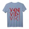 VENI VIDI VICI - Ich kam sah und siegte T-Shirt mit Julius Caesar Zitat, antikem römischem Design & Legenden-Style