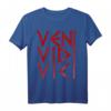 VENI VIDI VICI - Ich kam sah und siegte T-Shirt mit Julius Caesar Zitat, antikem römischem Design & Legenden-Style
