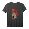Sparta Fighter Aesthetic T-Shirt mit römischem Kriegerhelm – Ideal für Kämpfer, Gladiatoren & Geschichts-Liebhaber im Fitness & Alltag