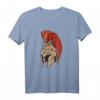 Sparta Fighter Aesthetic T-Shirt mit römischem Kriegerhelm – Ideal für Kämpfer, Gladiatoren & Geschichts-Liebhaber im Fitness & Alltag
