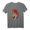 Sparta Fighter Aesthetic T-Shirt mit römischem Kriegerhelm – Ideal für Kämpfer, Gladiatoren & Geschichts-Liebhaber im Fitness & Alltag