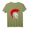 Spartaner Helm Sparta Gladiatoren Warrior T-Shirt – Vintage Design für Geschichtsfans, Gladiatoren & Krieger als Geschenk