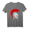 Spartaner Helm Sparta Gladiatoren Warrior T-Shirt – Vintage Design für Geschichtsfans, Gladiatoren & Krieger als Geschenk