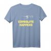 Coprolite Happens T-Rex Dinosaurier T-Shirt – Lustiges Dino Geschenk für Kinder, Dinosaurier- und Paläontologie-Fans, ideal zu Weihnachten