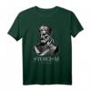Stoizismus T-Shirt mit antiker Statue - Für persönliches Wachstum, innere Ruhe und Belastbarkeit, ideal für Philosophie-Enthusiasten und Selbstverbesserer