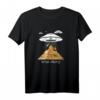 Ancient Alien Theorie T-Shirt – UFO Verschwörung & Pyramiden Design, Geschenk für Alien- und Verschwörungsliebhaber