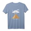 Ancient Alien Theorie T-Shirt – UFO Verschwörung & Pyramiden Design, Geschenk für Alien- und Verschwörungsliebhaber